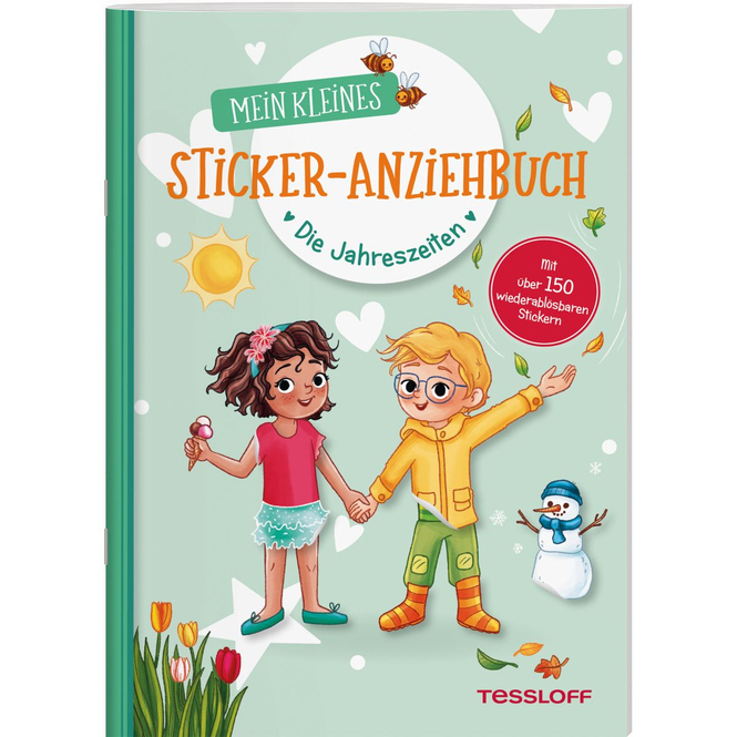 Mein kleines Sticker-Anziehbuch - Die Jahreszeiten