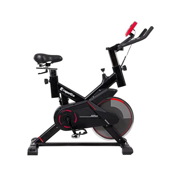 Bicicleta Estática de Spinning inSPORTline Alfan Black