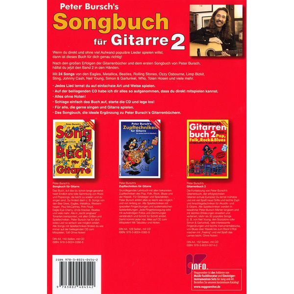 Voggenreiter P.Bursch's Songbuch Für Git 2