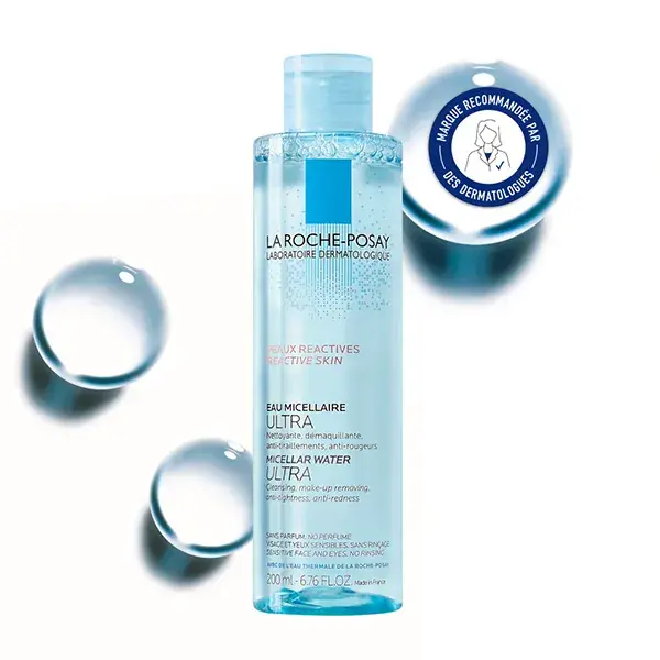 Água Micelar Ultra La Roche-Posay para Pele Reativa 200ml