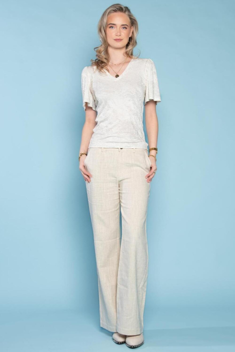 I-coni-K beige dames broek