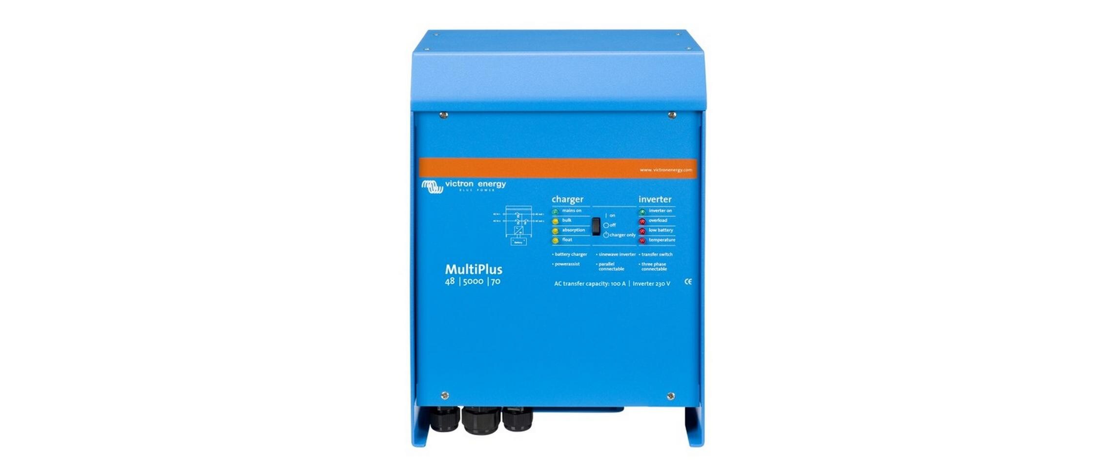 Wechselrichter MultiPlus 48/5000/70-100 48 V 5000 VA 70A<br>Wechselrichter mit 95% Wirkungsgrad