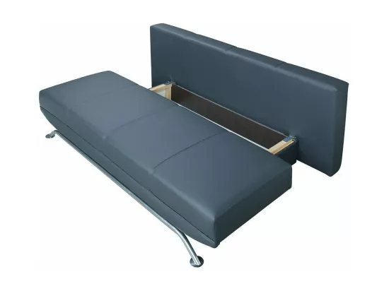 Canapé convertible Providence 100, Boîte de literie, 85x200x100cm