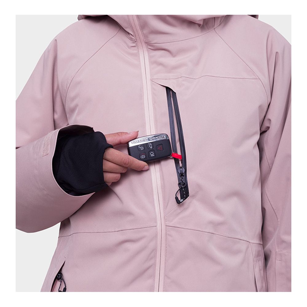 686 HYDRA - Veste ski Femme dusty mauve
