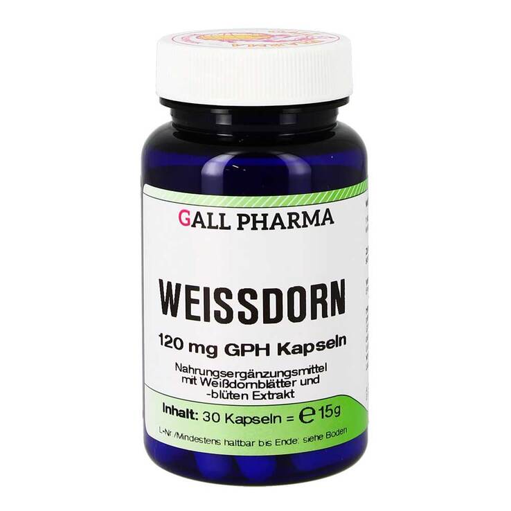 Weissdorn 120 mg GPH Kapseln, 30 St