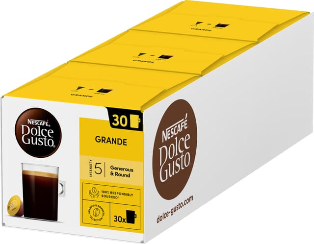 NESCAFÉ Dolce Gusto Grande kaffekapsler (30 stk.)