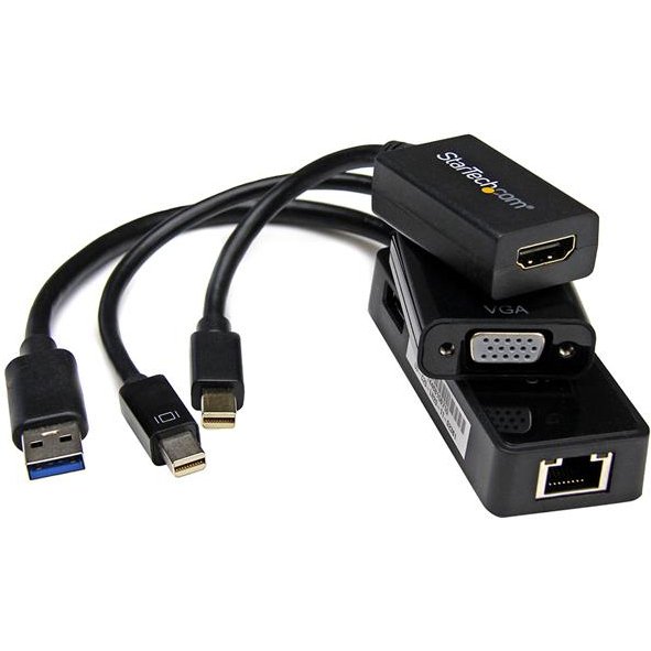 StarTech.com Kit d'adaptateurs 3-en-1 pour Microsoft Surface Pro 4 / Pro 3 / Surface 3