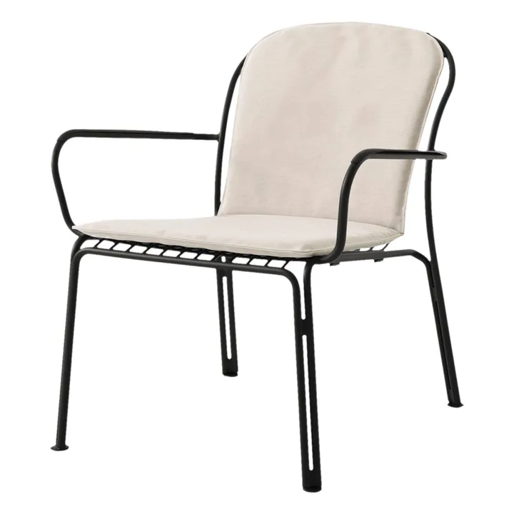 & Tradition Chaise lounge avec accoudoirs Thorvald SC101, Space Copenhagen | Noir
