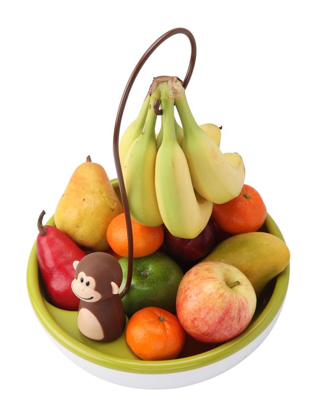 lecker daheim Obstschale Affe
