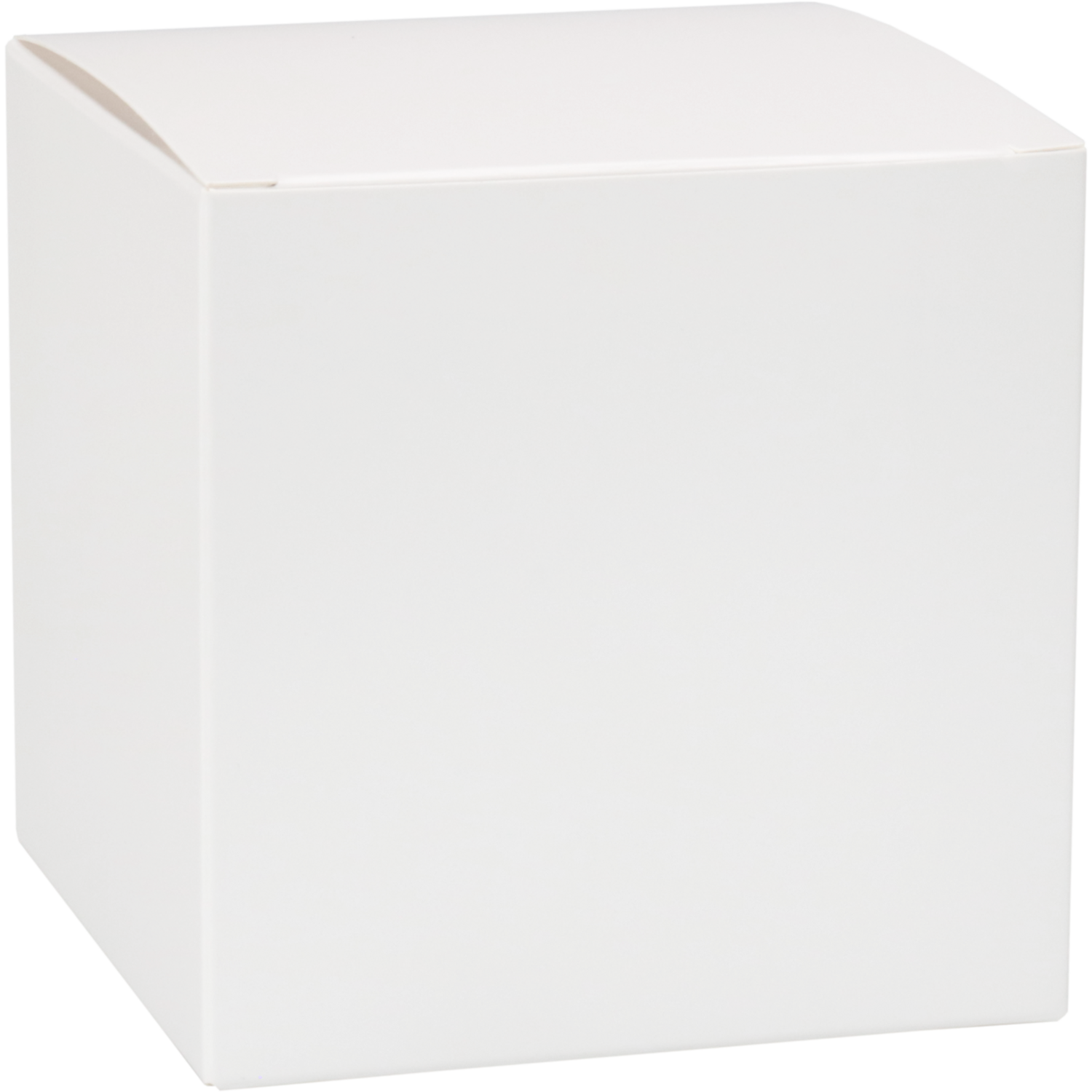 Geschenkdoos, karton, 10x10x10cm, wit