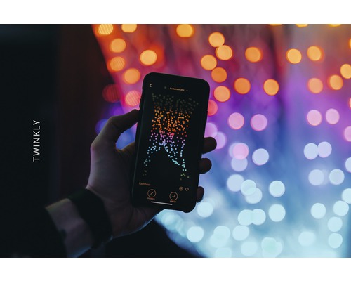 Twinkly LED Gordijn Generatie II 10 x 2,1 m 210 LED's incl. App-bediening