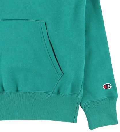 Champion Fashion Kapuzenpullover - Grün m. Logo