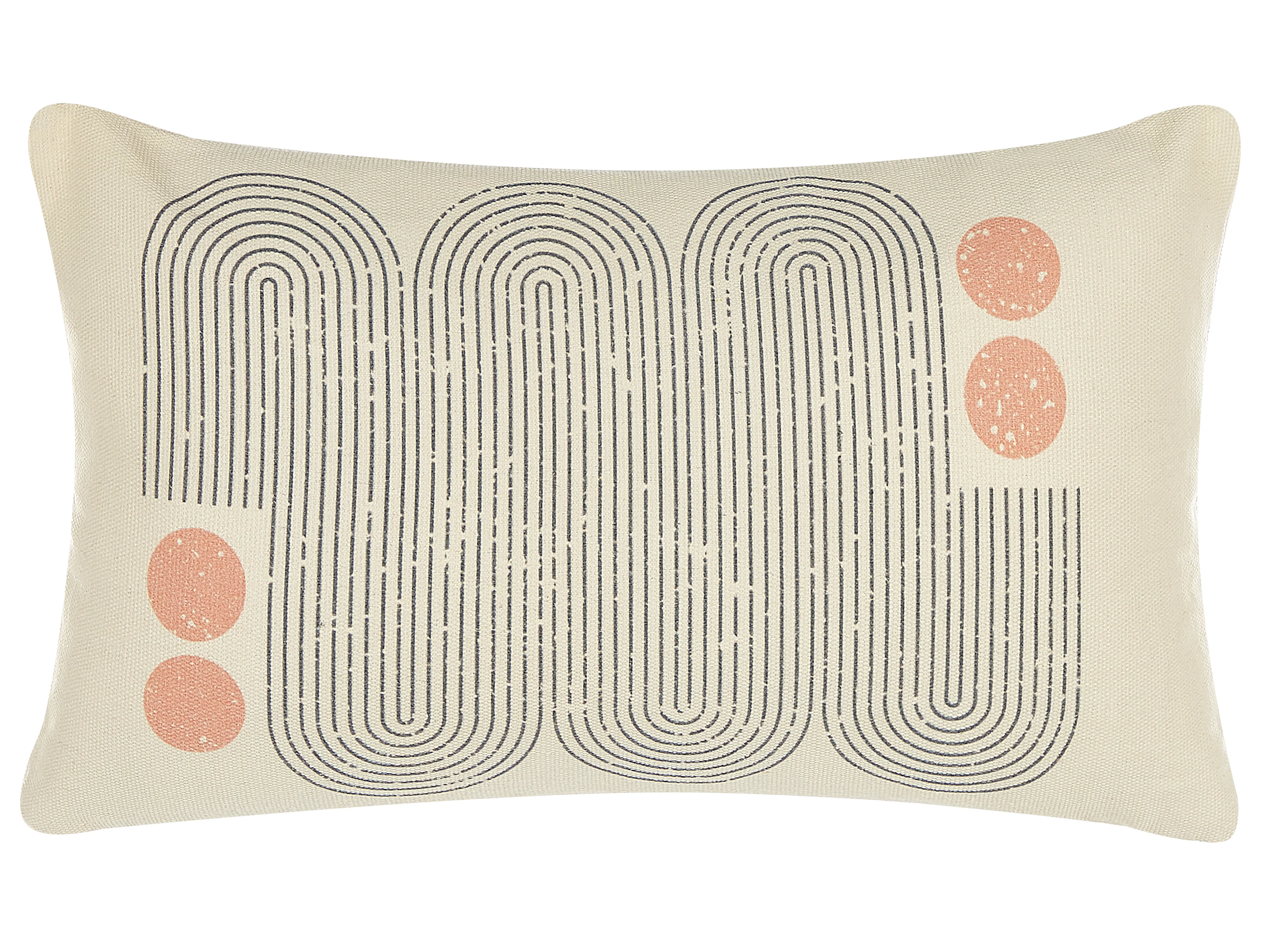 Set van 2 sierkussens TIARELLA 30 x 50 cm Meerkleurig geometrisch patroon