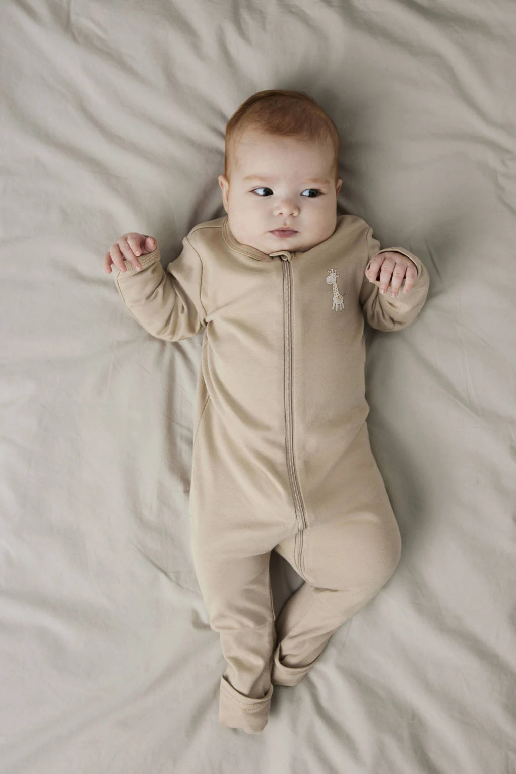 NAME IT pyjama NBNNIGHTSUIT- set van 2 zand/ecru
