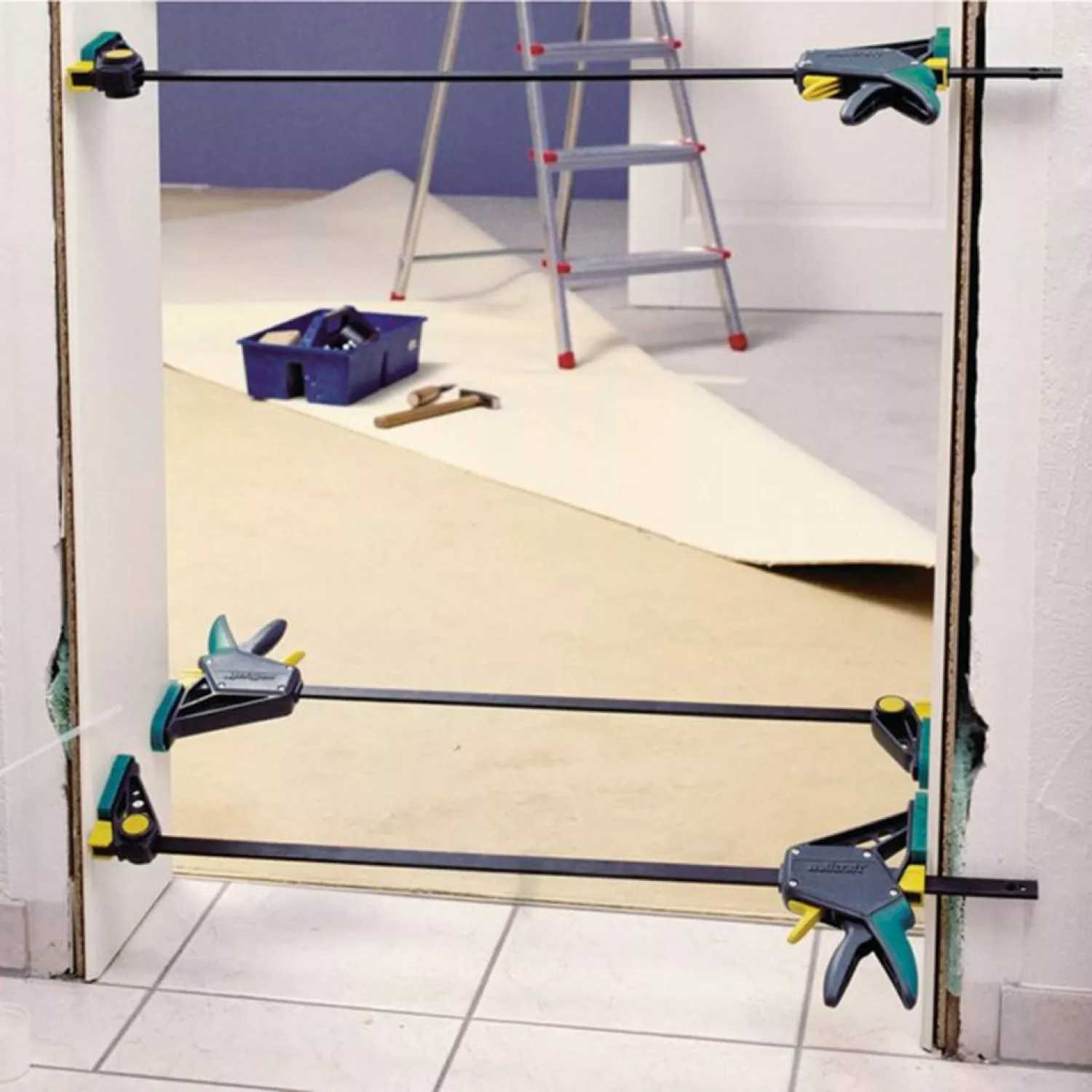 Wolfcraft 3032000 EHZ Pro Lijmklem - 100 x 450mm