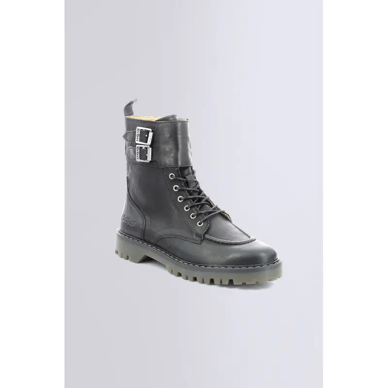 DECKRANGER NOIR BOTTINES Cuir Femme