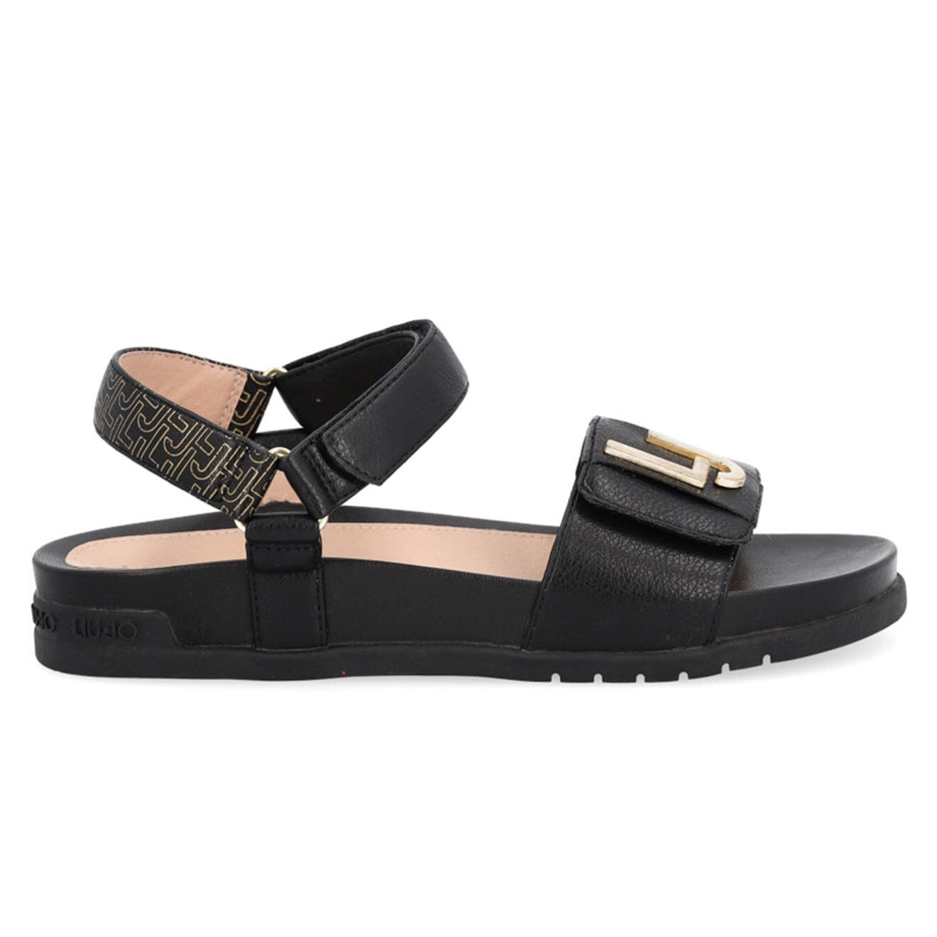 Liu-Jo Sandales en Cuir Clara noires