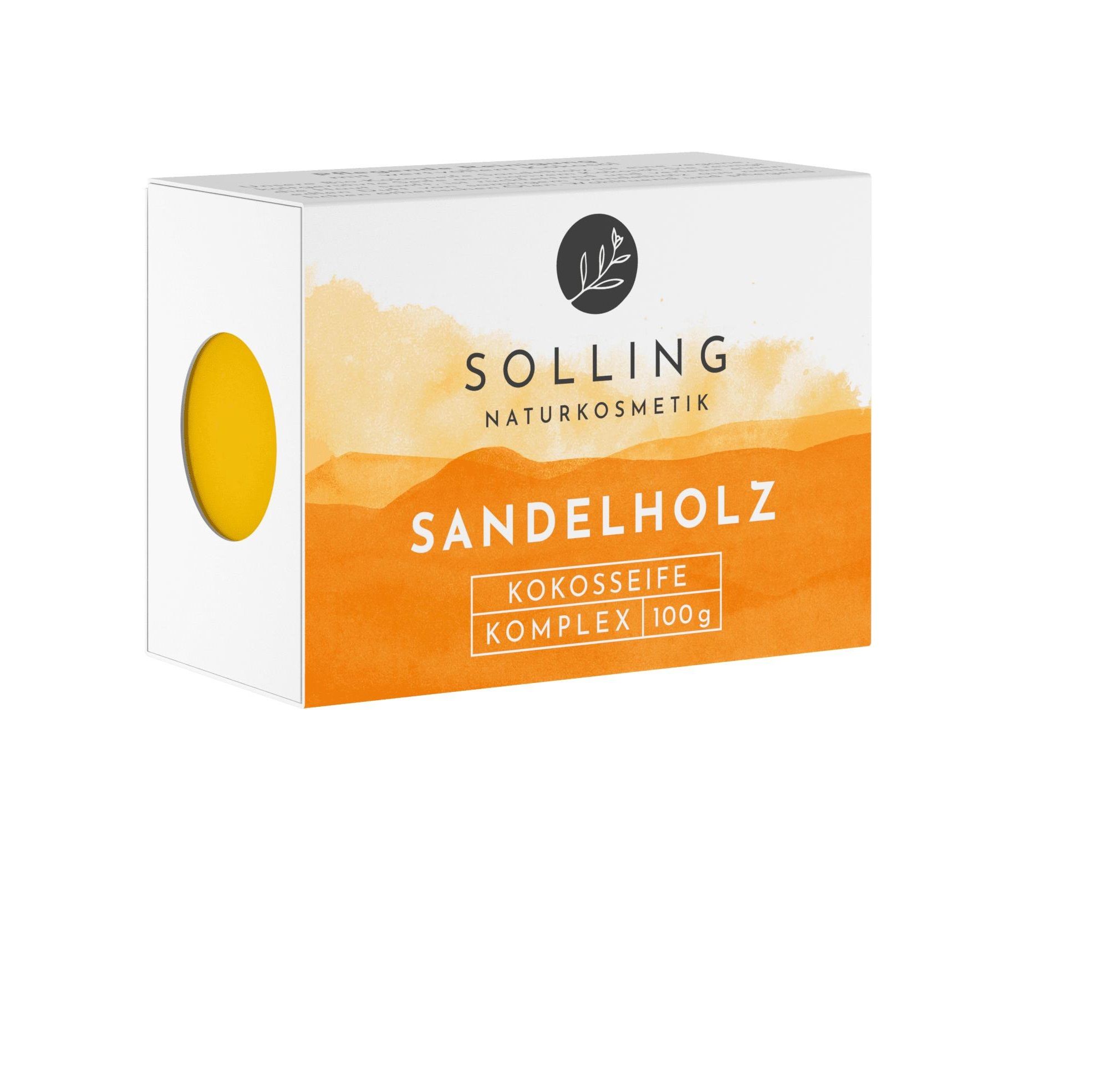 Solling Naturkosmetik Sandelholz Kokosseife