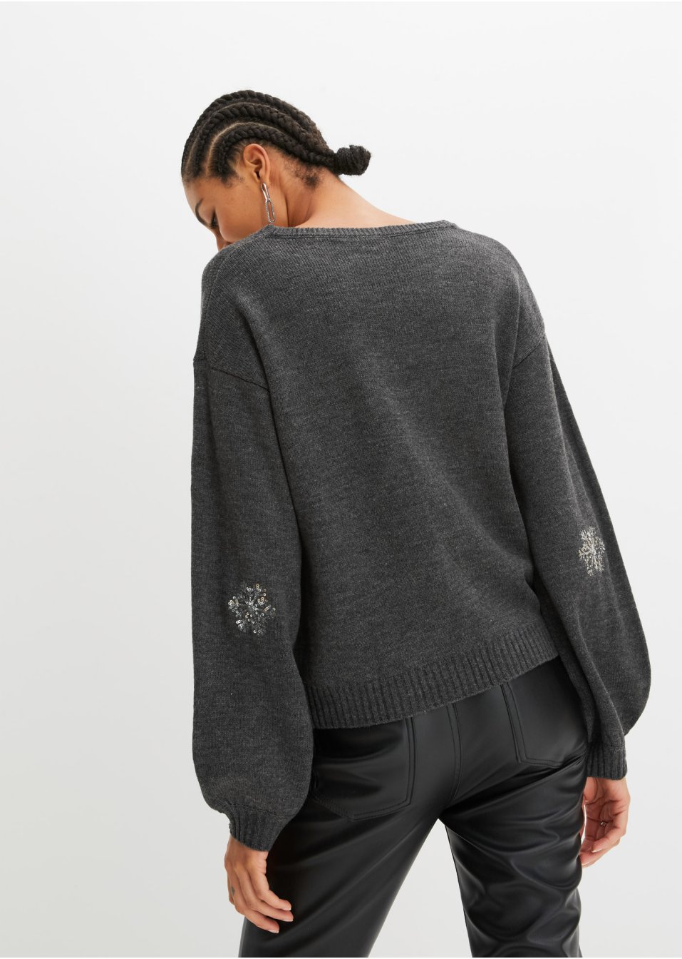 Pull avec sequins