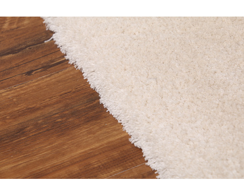 Shaggy Wellness vloerkleed, beige, rond, Ø 160 cm