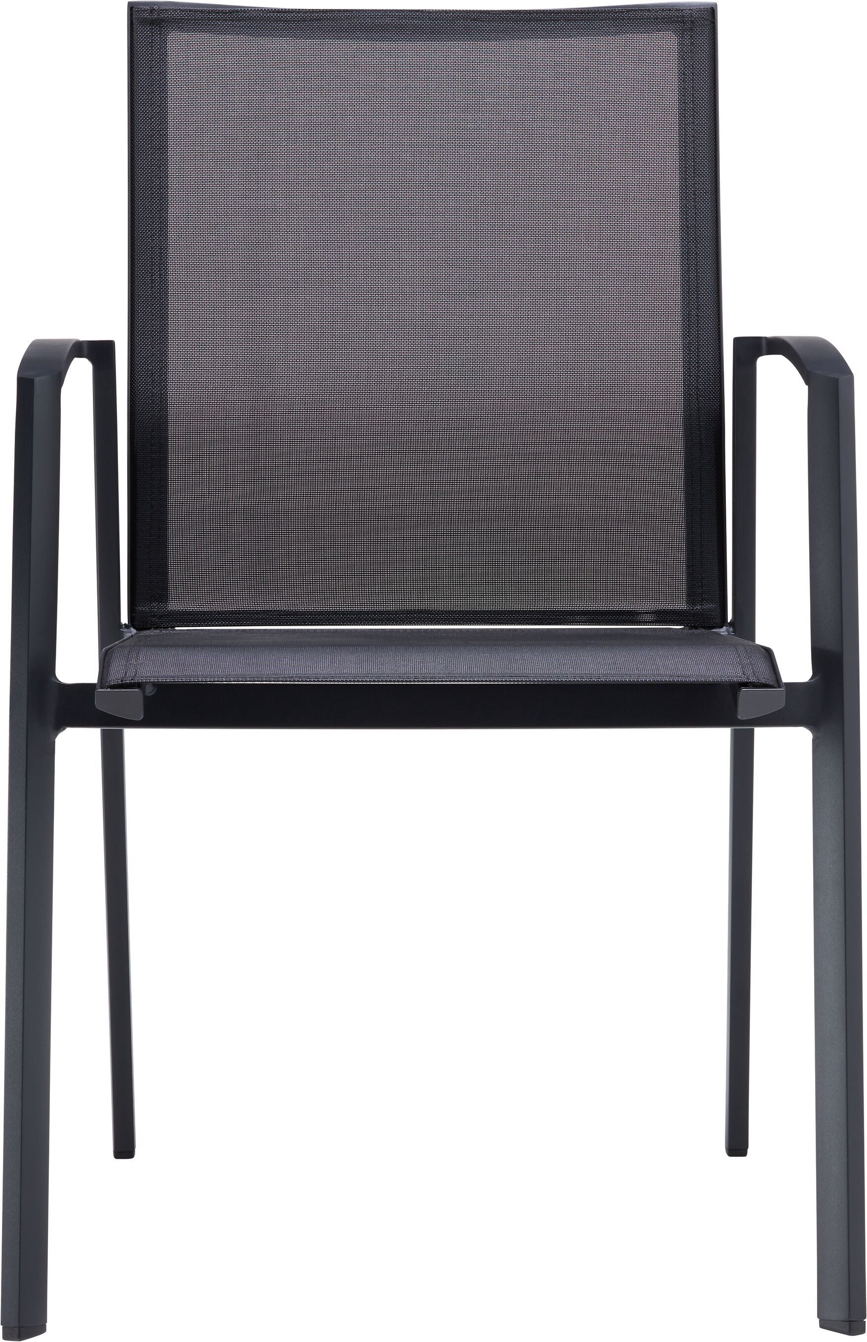 LEHUA Stuhl - Schwarz / B: 57.5 cm x T: 66.0 cm x H: 88.5 cm