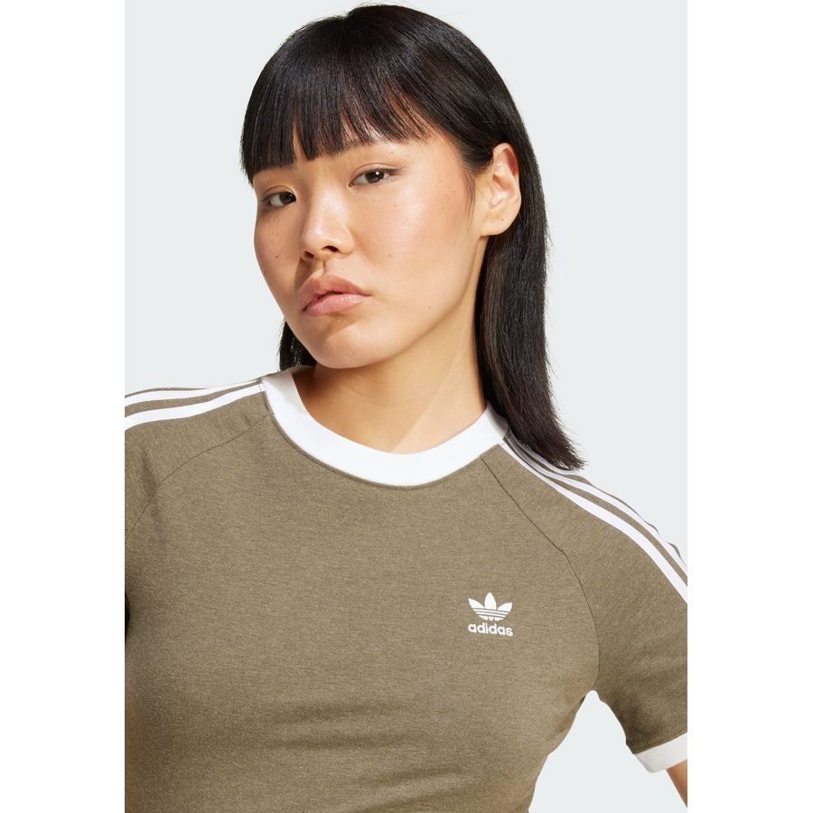 Adidas Original T-shirt raglan slim 3 bandes
