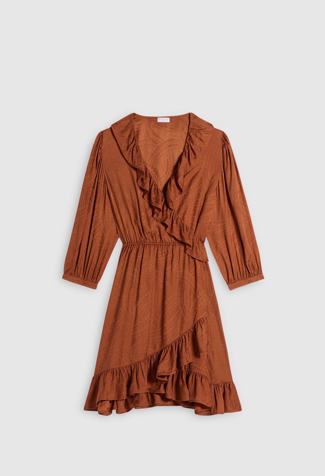 Robe courte croisee