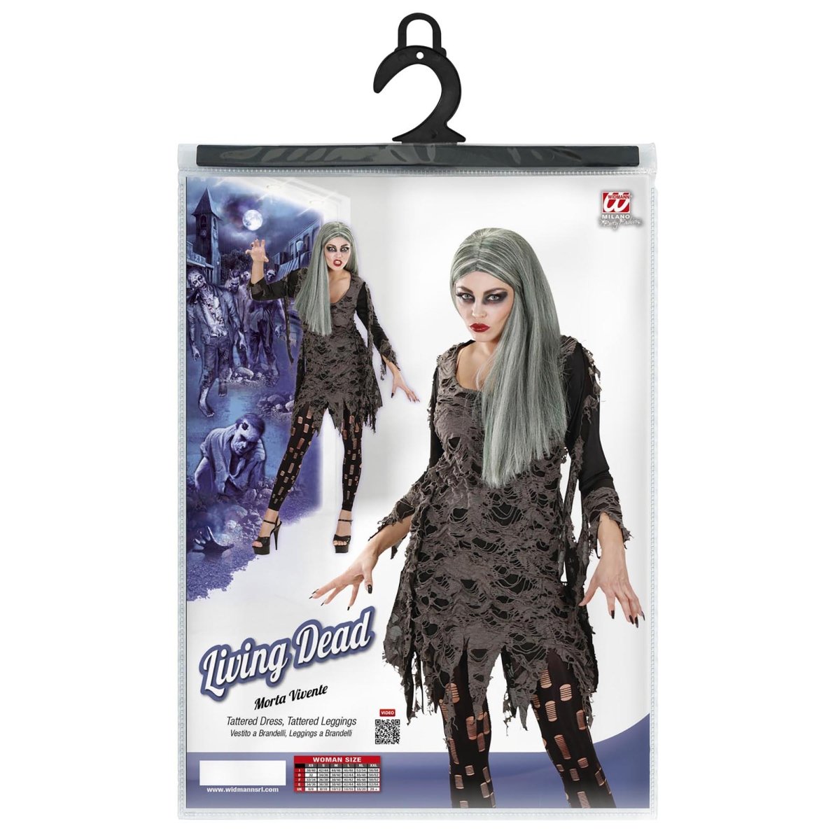 Halloween Kostuum Dames Zombie 2 delig