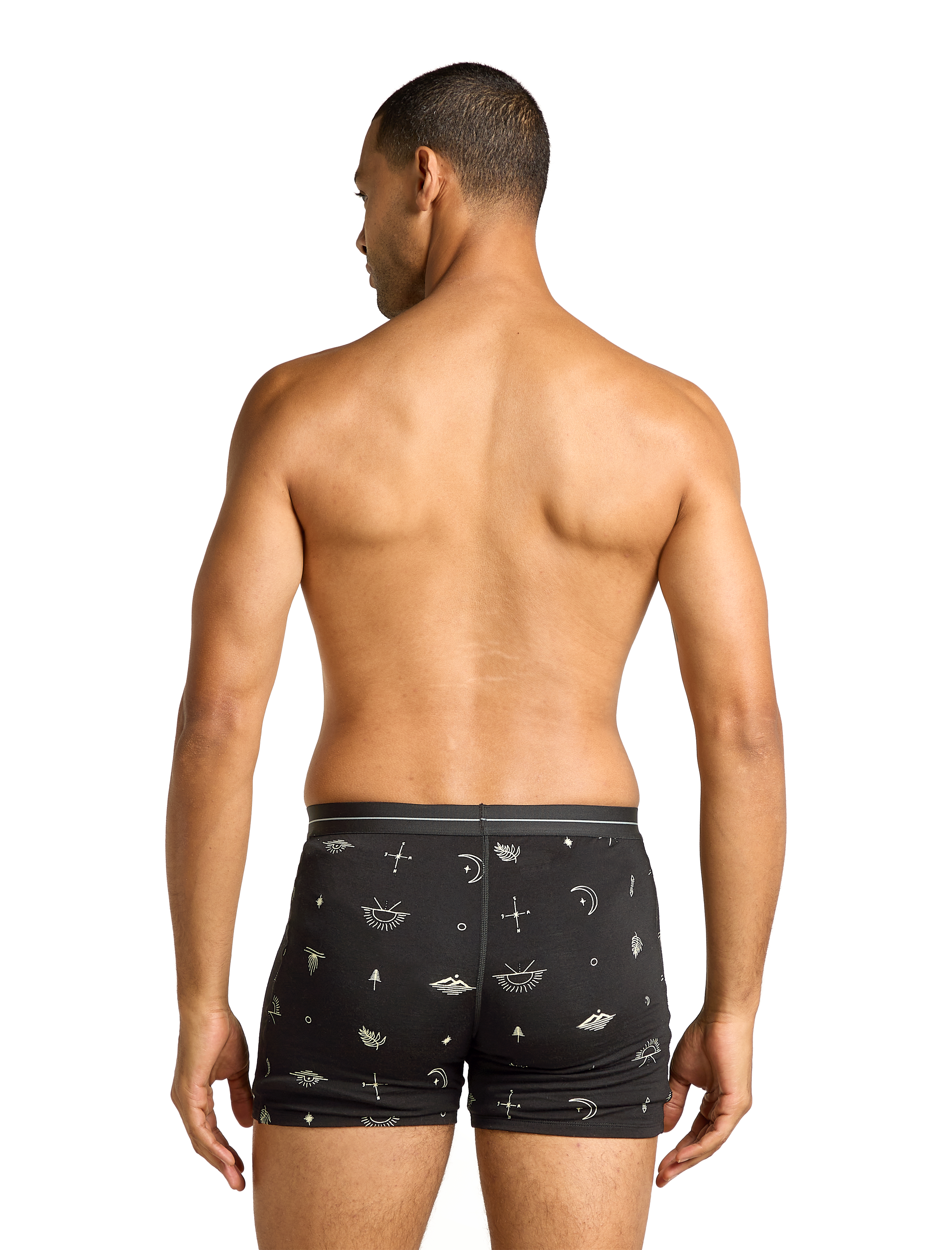 Mer 150 Anatomica Boxers Exp Herre Black/AOP