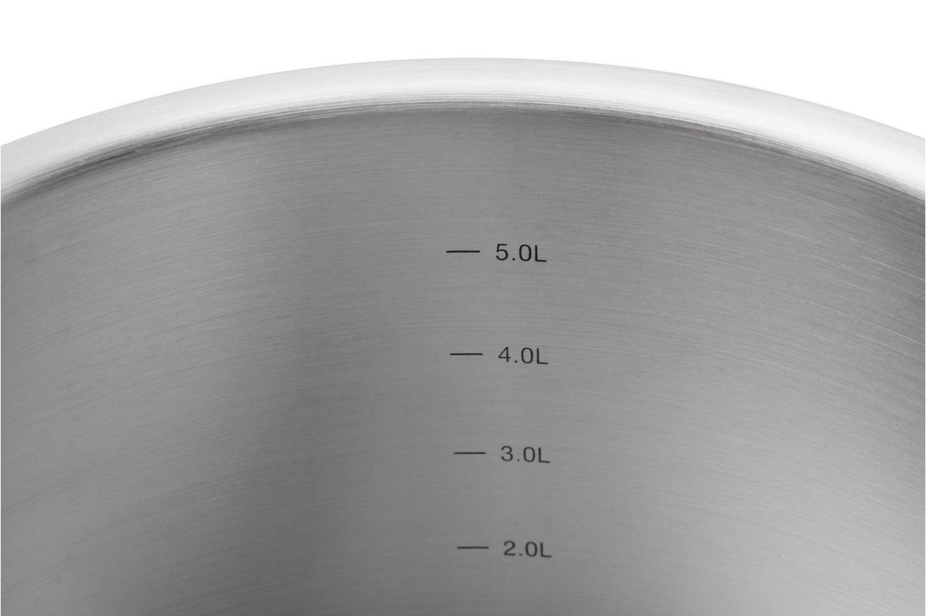 de Buyer Prim’Appety 3506.24 lage kookpan zonder deksel, 24 cm, 5L