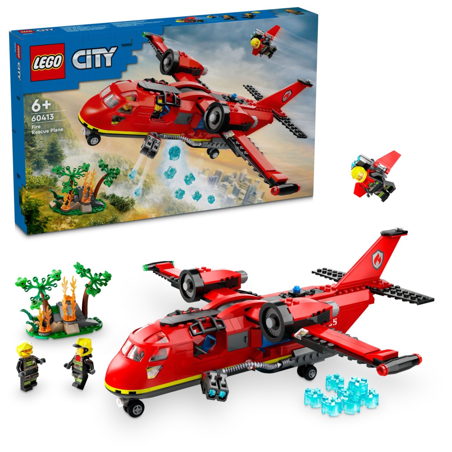 LEGO® City 60413 Löschflugzeug ab 6+ Jahren