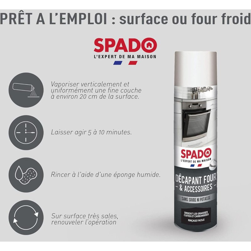Décapant four et accessoires 600 ml