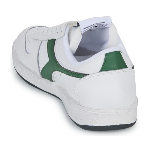 Diadora - MAGIC BASKET LOW ICONA - Blanc / Vert