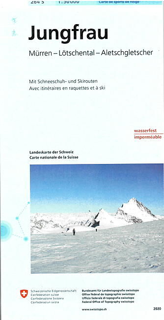 BUNDESAMT - 264S JUNGFRAU ECHELLE 1 50 000