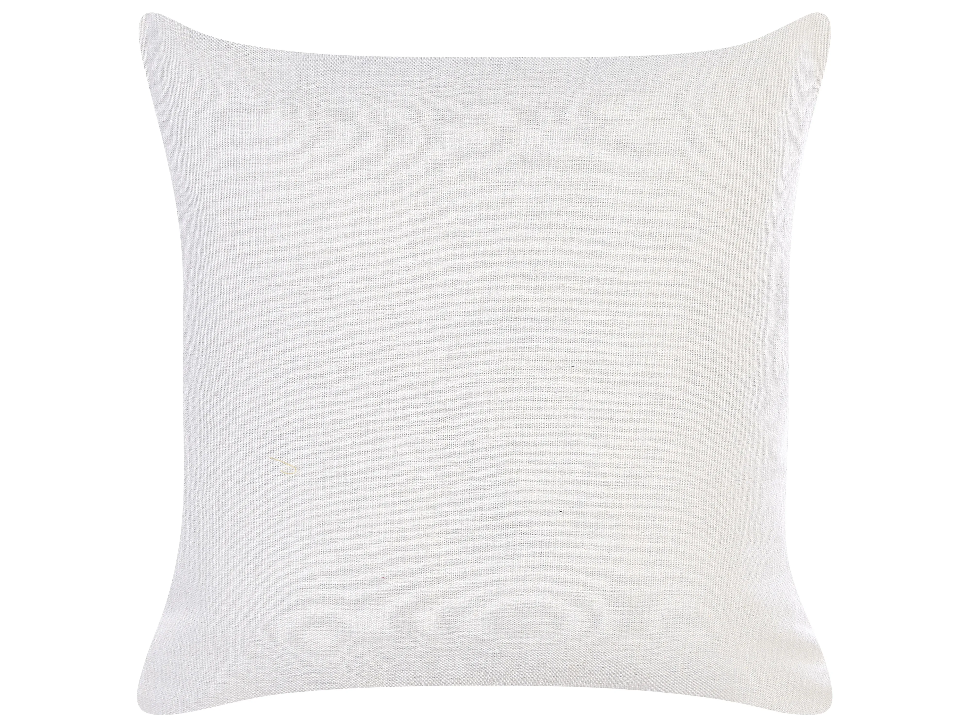 Set van 2 sierkussens TAGETES 45 x 45 cm Meerkleurig bladpatroon