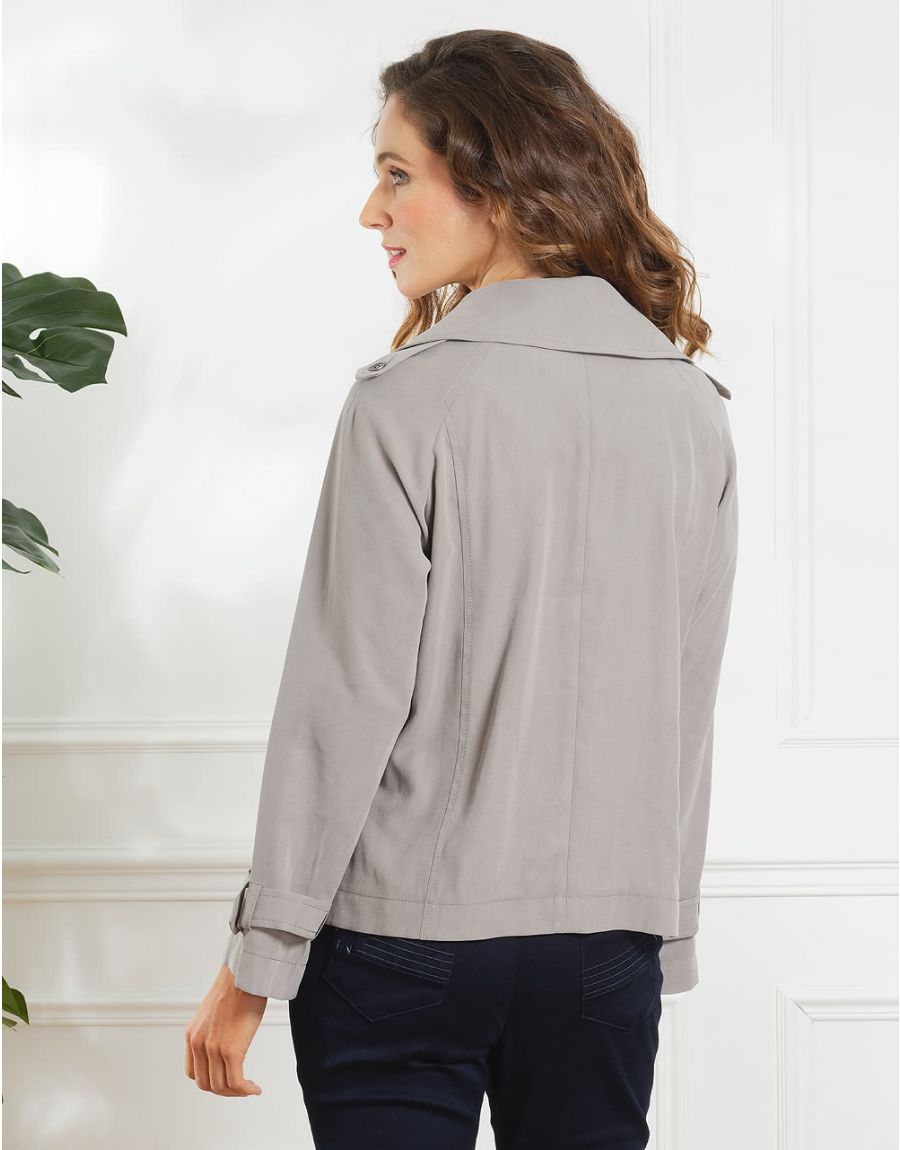 Veste trench beige