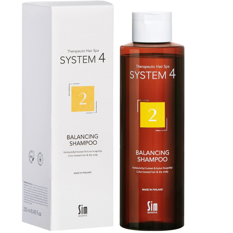 System 4 - 2 Balancing Shampoo For Dry Hair & Scalp 250 ml