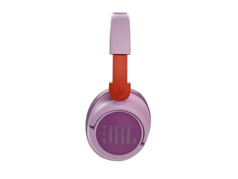 JBL Wireless Over-Ear-Kopfhörer JR460NC Pink Kabellose Over-Ear-Kopfhörer mit Geräuschunterdrückung für Kinder