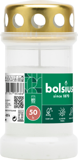 Bolsius Graflicht Wit  Nr3 Met Deksel 1ST