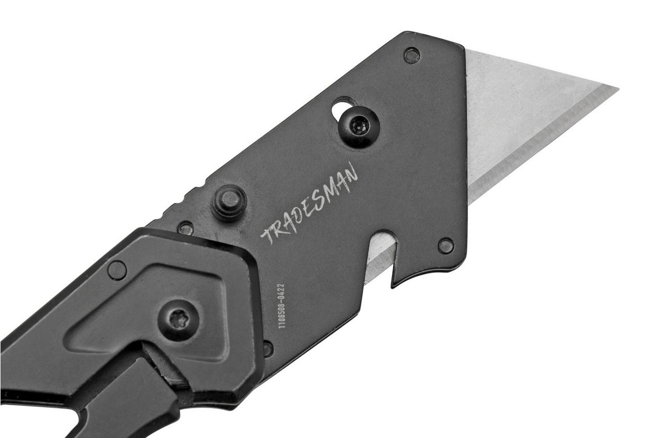 Schrade Tradesman 1159300 zwart roestvaststaal, zakmes