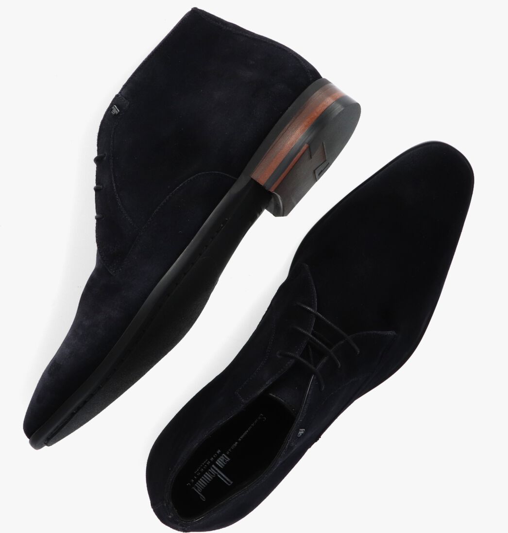 VAN BOMMEL blauwe van bommel veterschoenen sbm-50022