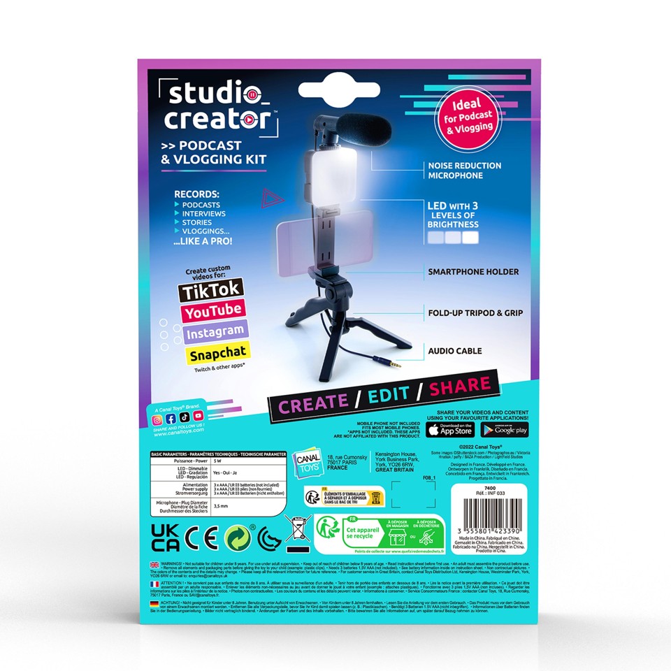 Studio Creator - Vlogging Kit