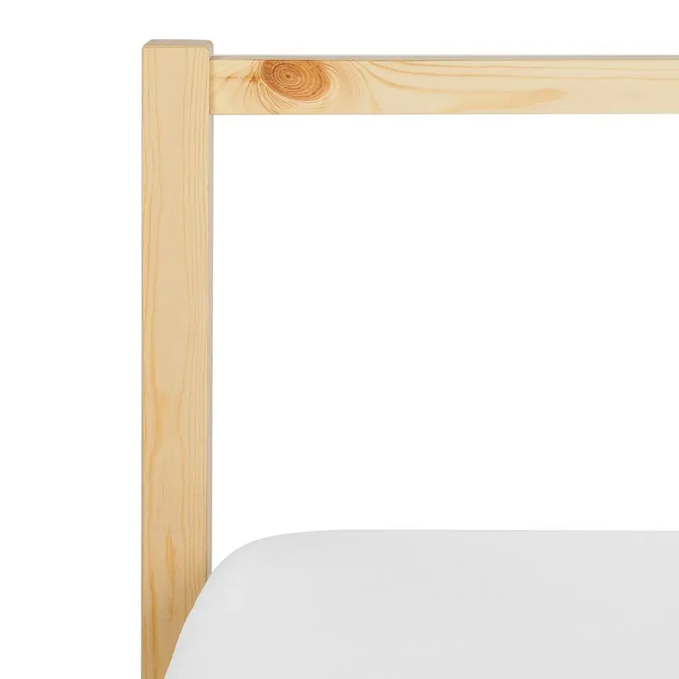 VANNES - Bed - Lichthout - 160 x 200 cm - Dennenhout
