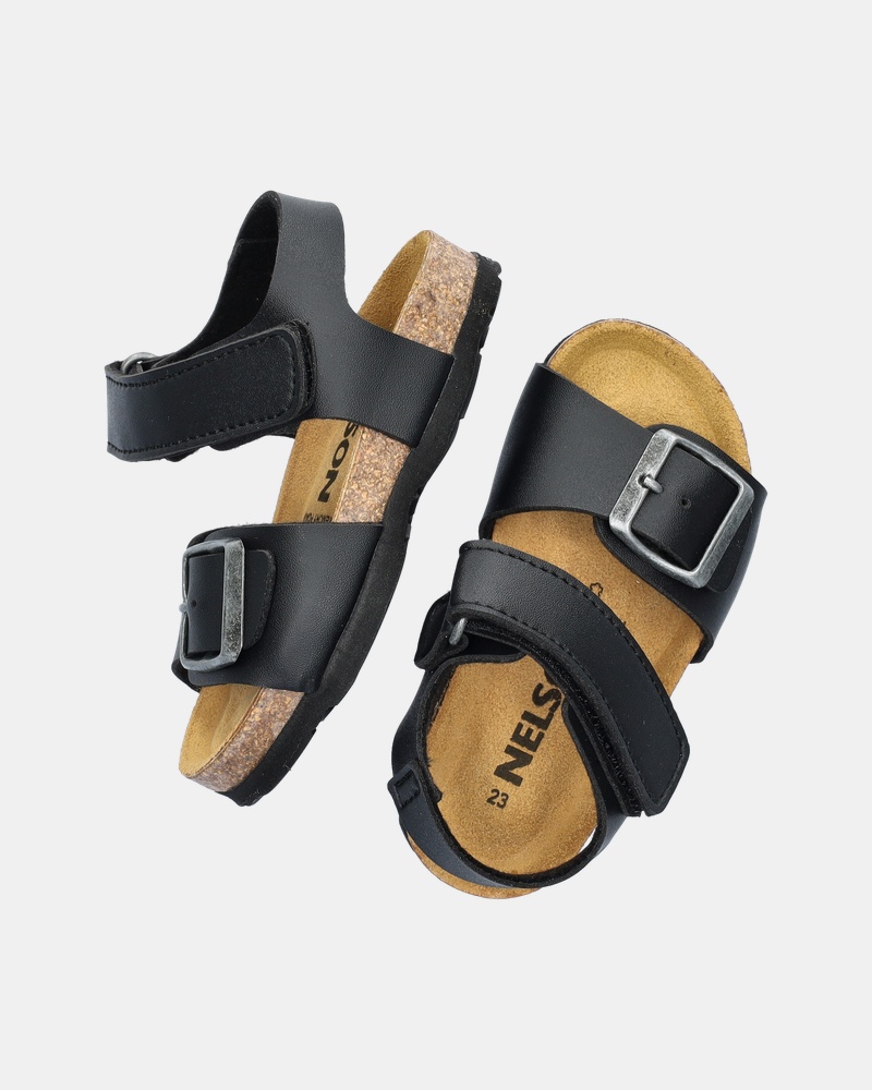 Nelson Kids Sandalen  - zwart