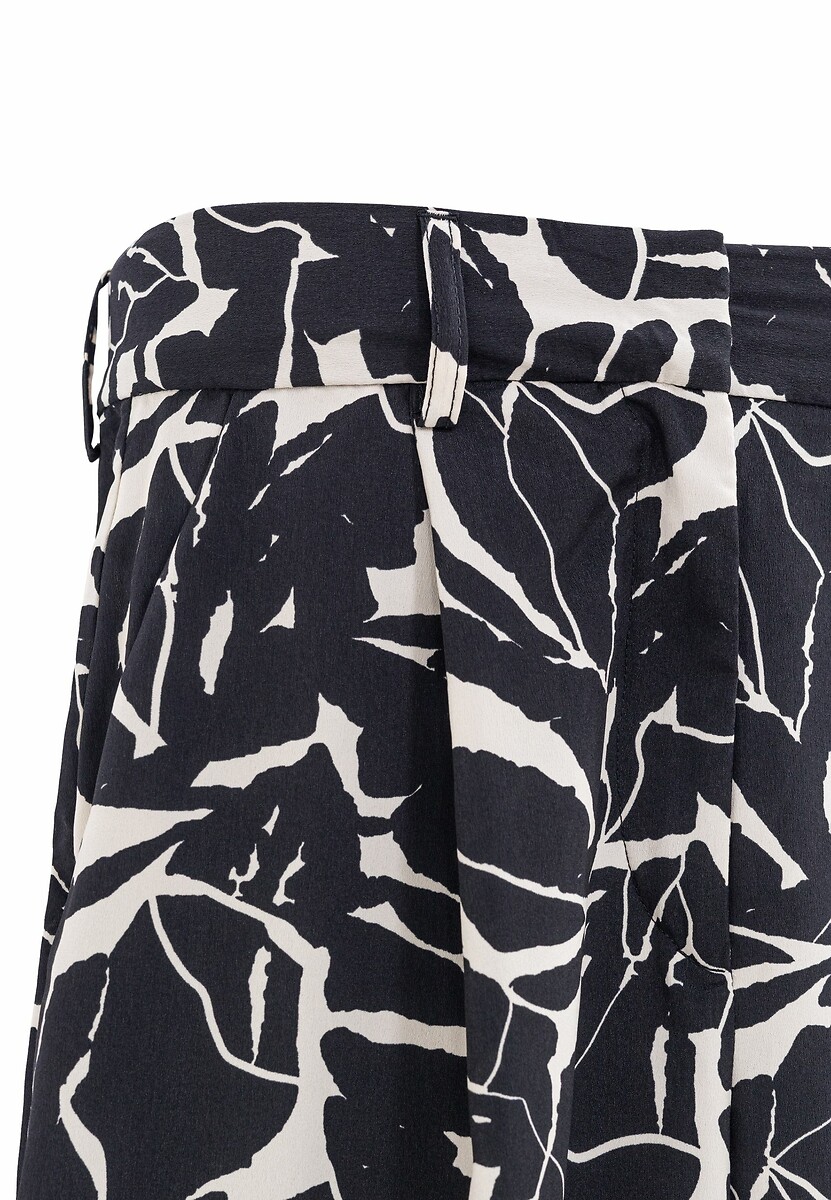 IKKS<br>Calças largas e estampadas