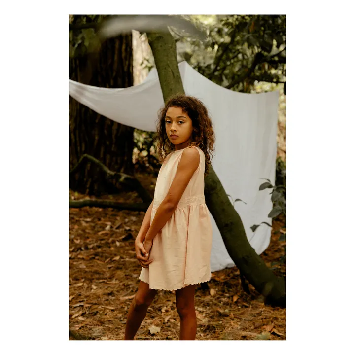Lililotte Exclusivité Lililotte x Smallable - Robe Bianca | Rose pêche