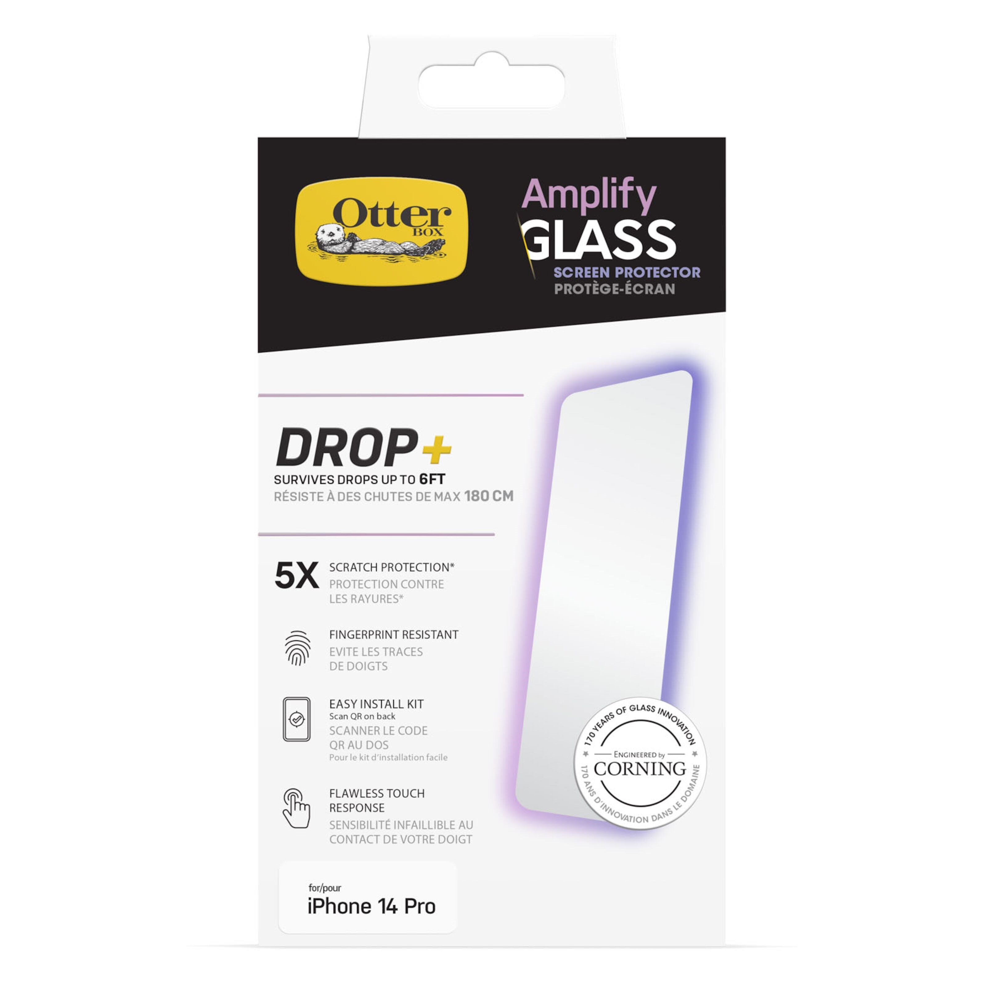 Otterbox Amplify Anti-Micro Skjermbeskytter for iPhone 14 Pro