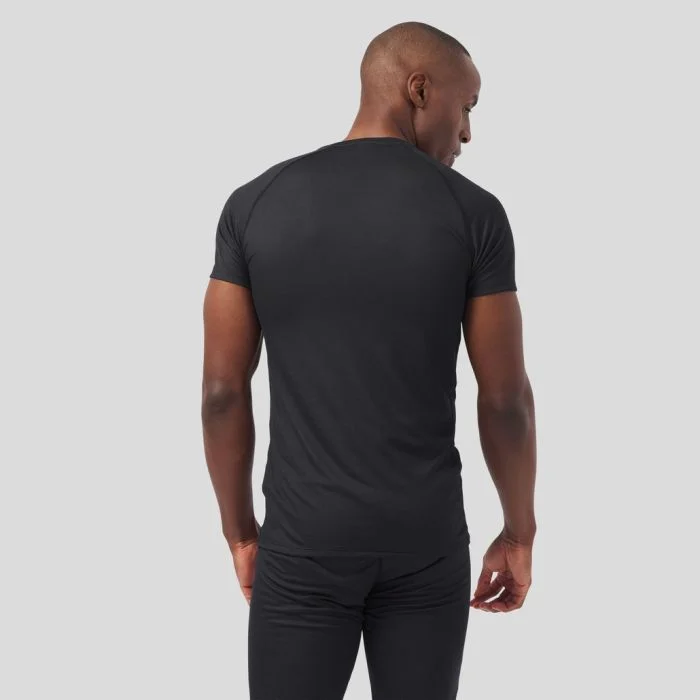 Odlo Herre T-shirts Active F-Dry Light Eco BL Top Crew Neck Sort