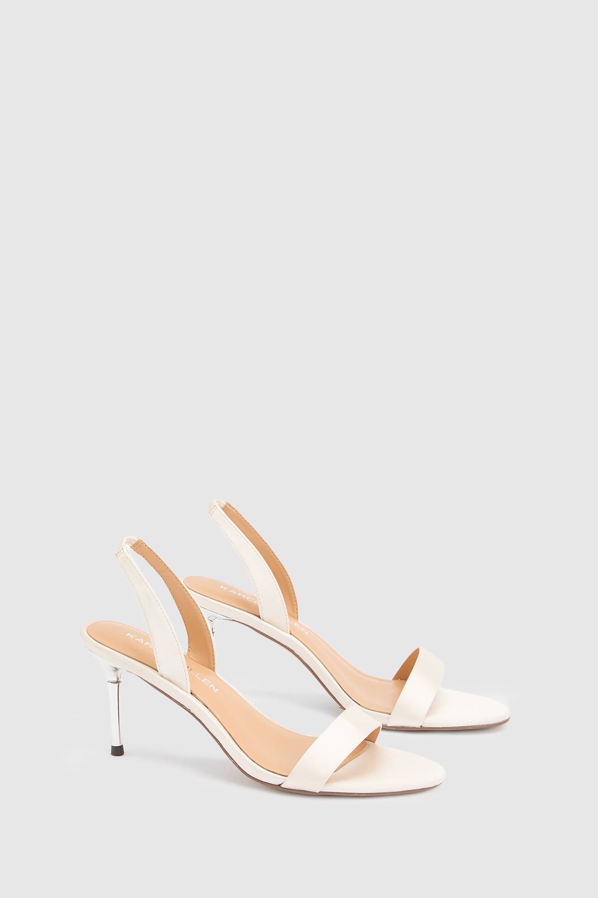 KarenMillen Sandale À Talon En Satin