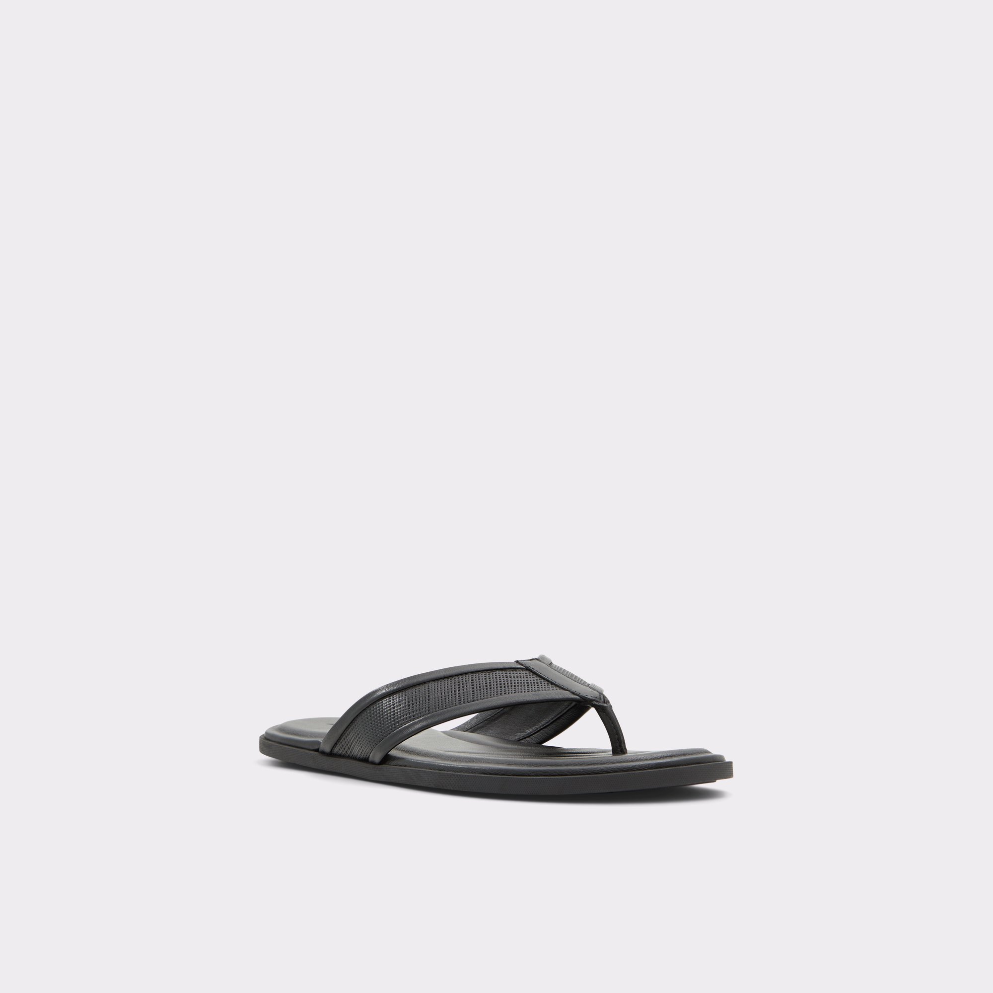 Jeric Black Men Flip flops